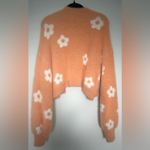 Pretty Garbage Ditsy Floral Eyelash CardiganSize Small NWT - Picture 4 of 6